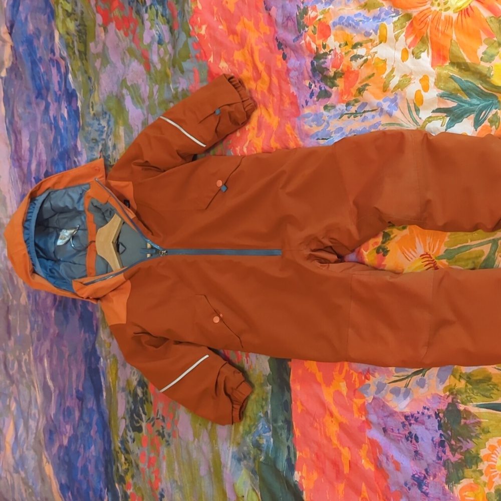 Patagonia baby snow pile one-piece 4t